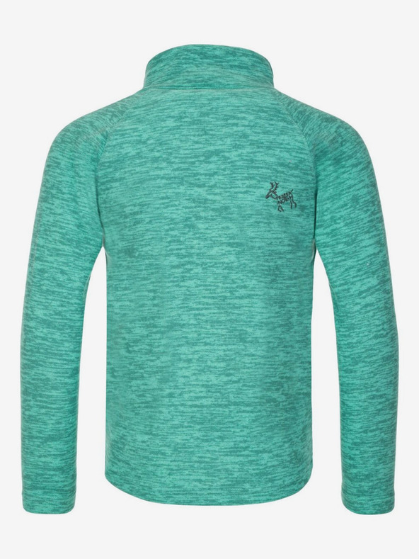 Kilpi Tyrkysová holčičí fleecová mikina Kilpi ALACANT