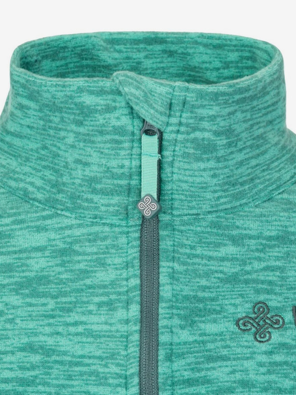 Kilpi Tyrkysová holčičí fleecová mikina Kilpi ALACANT