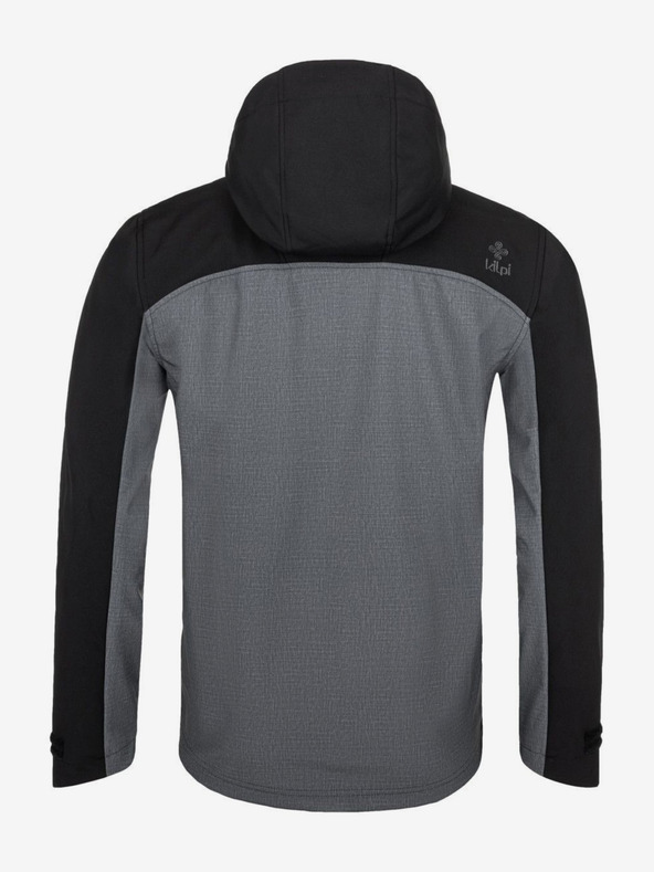 Kilpi Černo-šedá pánská softshellová bunda Kilpi RAVIO-M