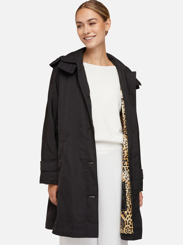 Geox Černá dámská parka Geox Diamond