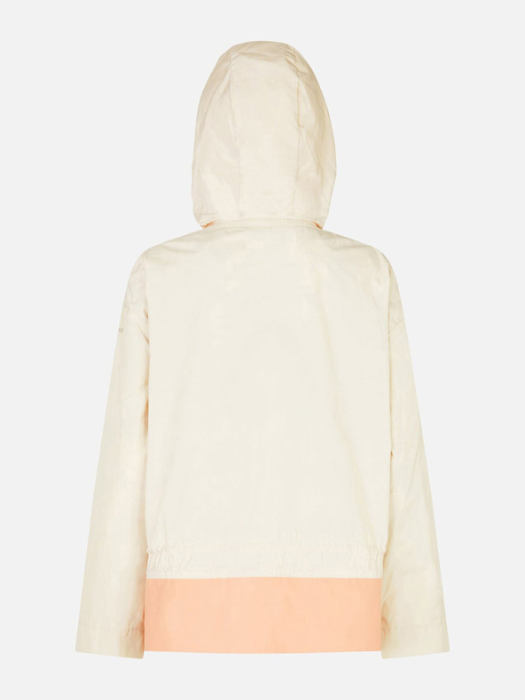 Geox Krémová dámská parka Geox Bulmya