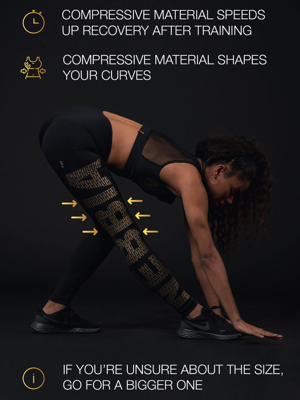 Nebbia Černý dámský overal NEBBIA INTENSE Golden overal 595