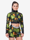 Nebbia High-energy dámská crop bunda 564 Nebbia Jungle green
