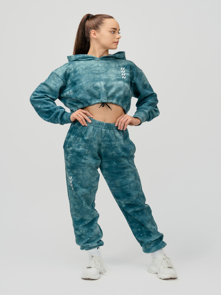 Nebbia NEBBIA Re-fresh dámská crop mikina s kapucí 591