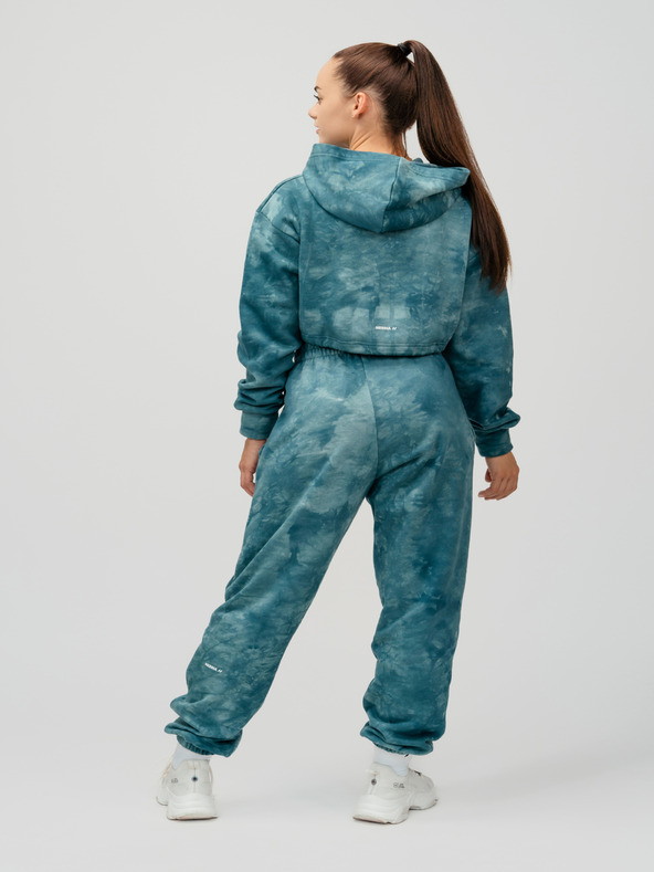 Nebbia NEBBIA Re-fresh dámská crop mikina s kapucí 591