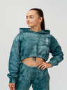 Nebbia NEBBIA Re-fresh dámská crop mikina s kapucí 591