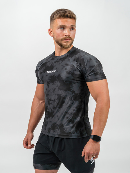 Nebbia Kompresní Camouflage Tričko MAXIMUM 338