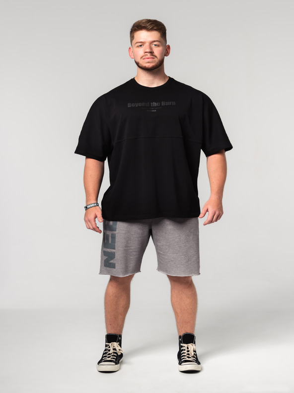 Nebbia Oversized tričko NO SHORTCUTS 354