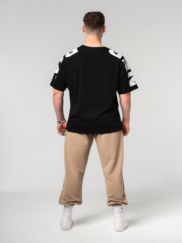 Nebbia Volné baggy tepláky s kapsami GYM BRO 365