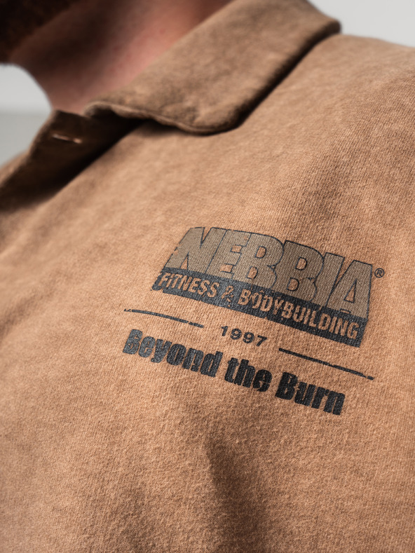 Nebbia Washed-off oversized košile 90s THROWBACK 347