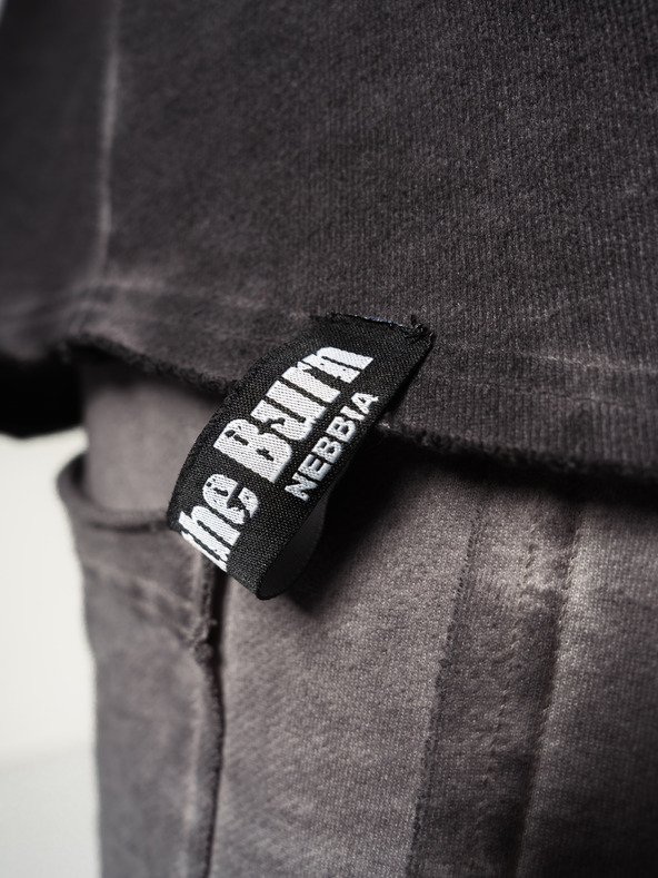 Nebbia Washed-off mikina bez rukávů BEASTIN' 361