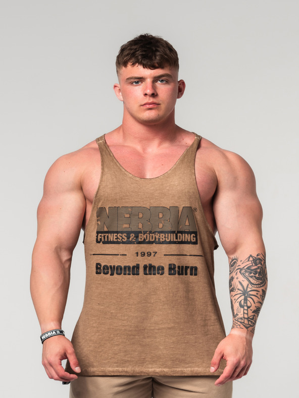 Nebbia Washed-off oversized tílko MAX OUT 359