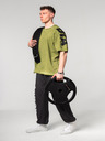 Nebbia Washed-off oversized tričko LIFTING CLUB 368