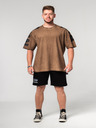 Nebbia Washed-off oversized tričko LIFTING CLUB 368