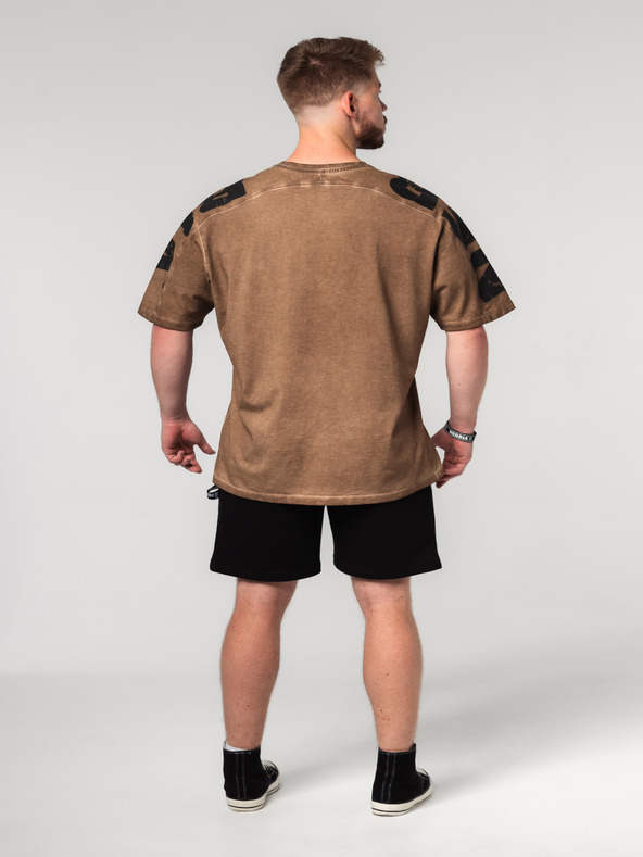 Nebbia Washed-off oversized tričko LIFTING CLUB 368