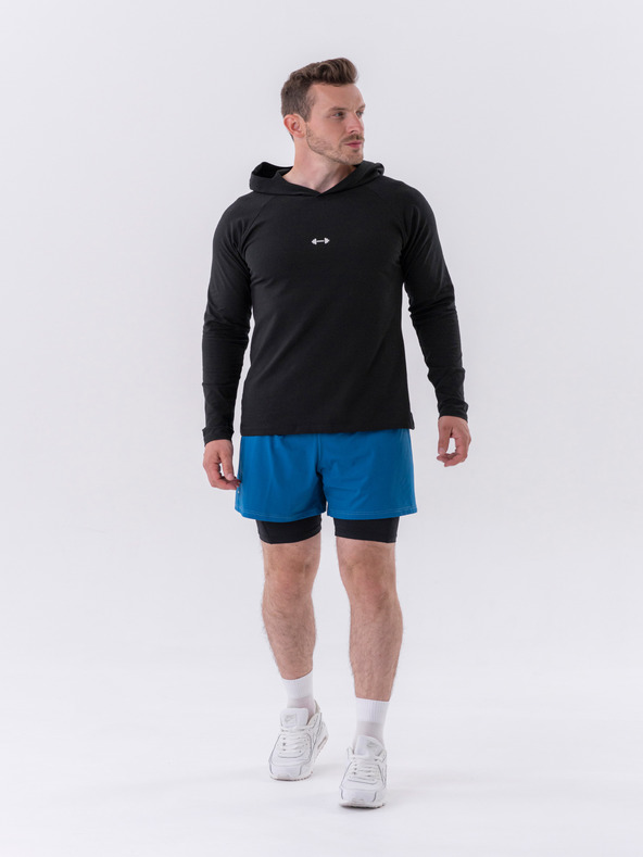 Nebbia Tričko s dlouhým rukávem a kapucí 330