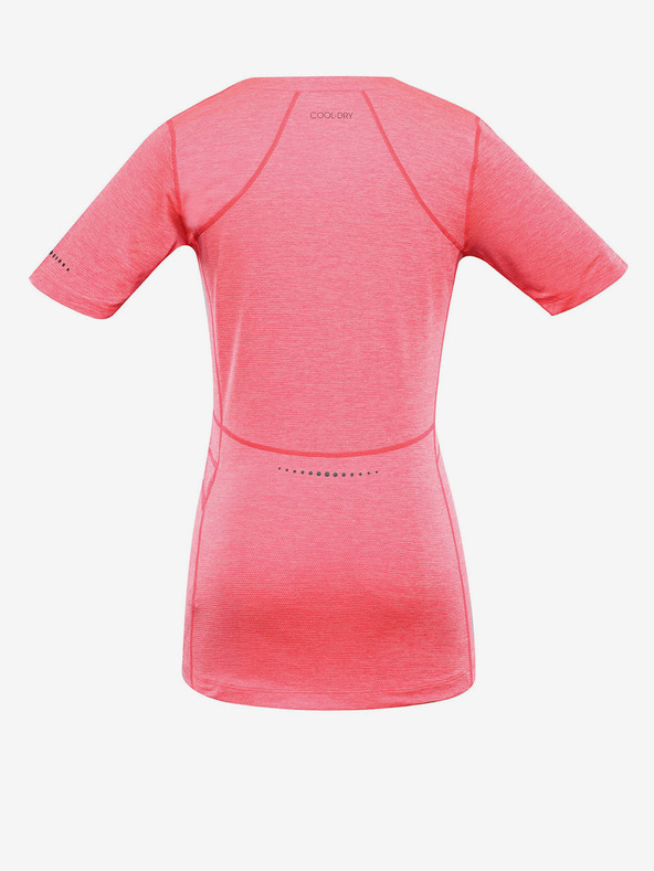 ALPINE PRO Oranžové dámské cyklistické tričko ALPINE PRO Gereta