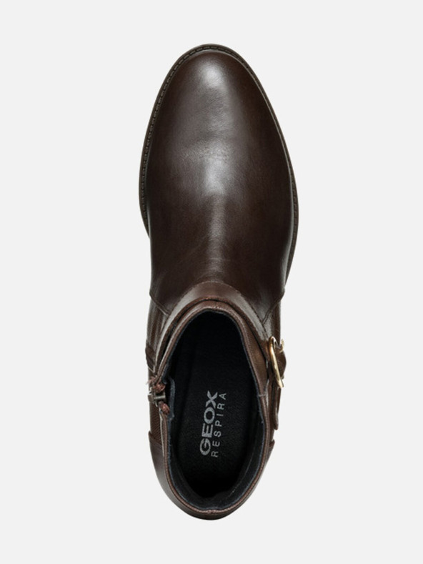 Geox Hnědá dámská kotníková obuv Geox Felicity