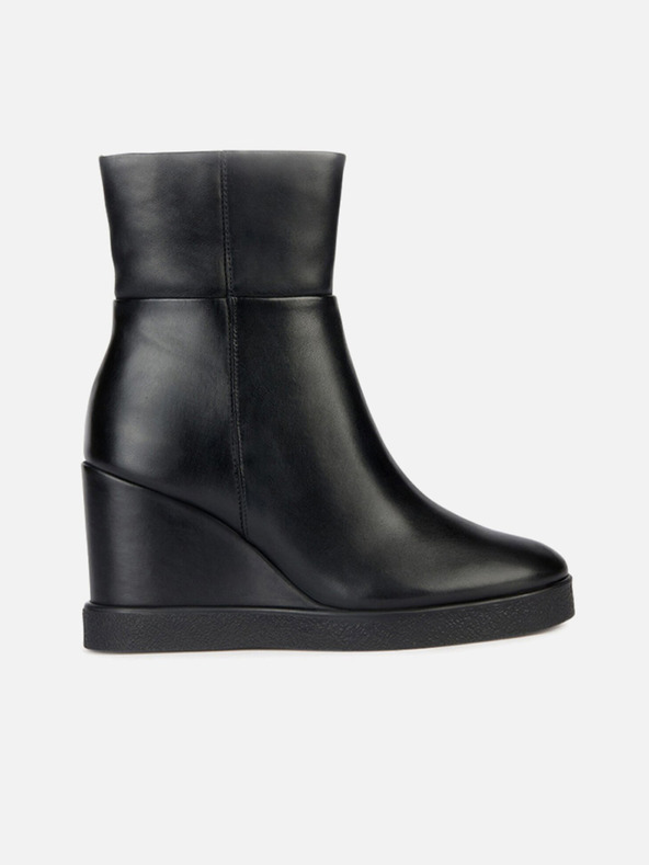 Geox Černá dámská kotníková obuv Geox Elidea Wedge
