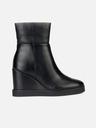 Geox Černá dámská kotníková obuv Geox Elidea Wedge