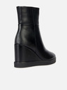 Geox Černá dámská kotníková obuv Geox Elidea Wedge
