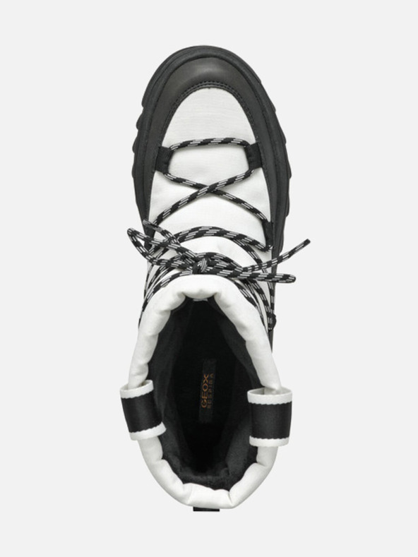 Geox Bílá dámská kotníková obuv Geox Milleiny ABX