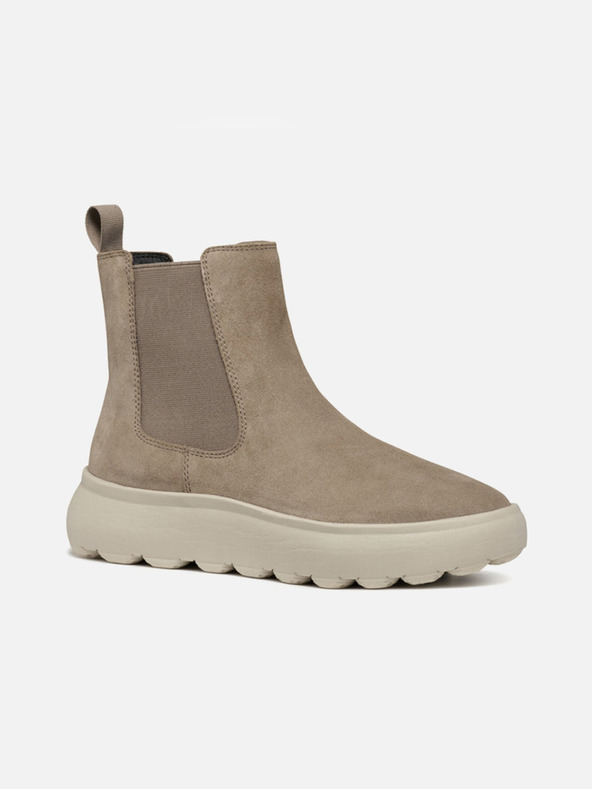 Geox Béžová dámská kotníková obuv Geox Spherica EC4.1