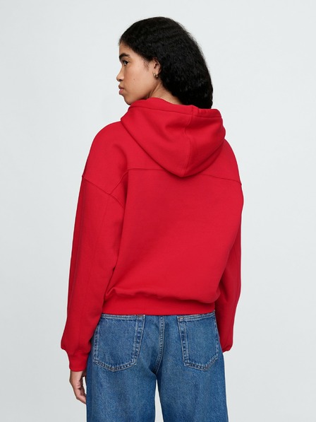 GAP Crop mikina s logem Gap
