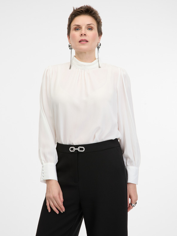 Orsay Krémová dámská halenka ORSAY
