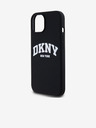 DKNY Liquid Silicone Arch Logo MagSafe Zadní Kryt pro iPhone 15 Black DKNY