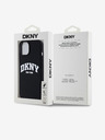 DKNY Liquid Silicone Arch Logo MagSafe Zadní Kryt pro iPhone 15 Black DKNY
