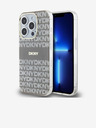 DKNY PC/TPU Repeat Pattern Tonal Stripe Magsafe Zadní Kryt pro iPhone 15 Pro Beige DKNY