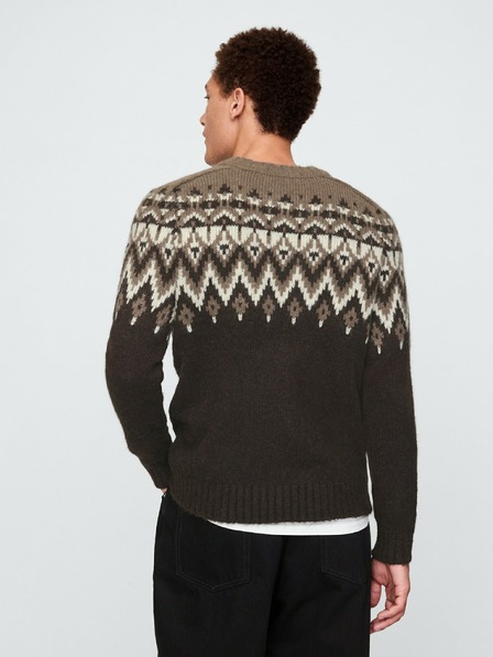 GAP Svetr s příměsí vlny Fair Isle