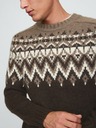GAP Svetr s příměsí vlny Fair Isle GAP