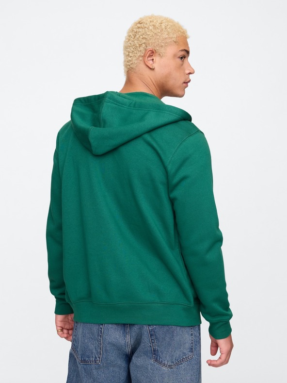 GAP Mikina na zip Logo Gap