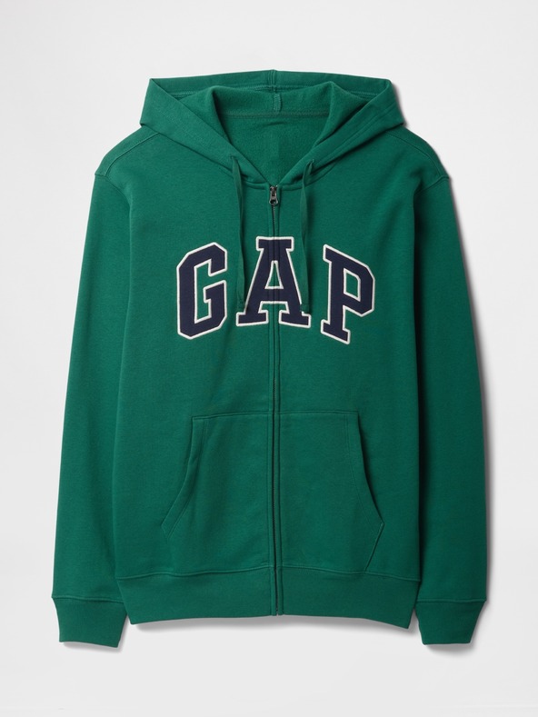 GAP Mikina na zip Logo Gap
