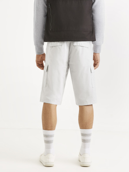 Celio Světle šedé kraťasy Celio Rolver2Bm