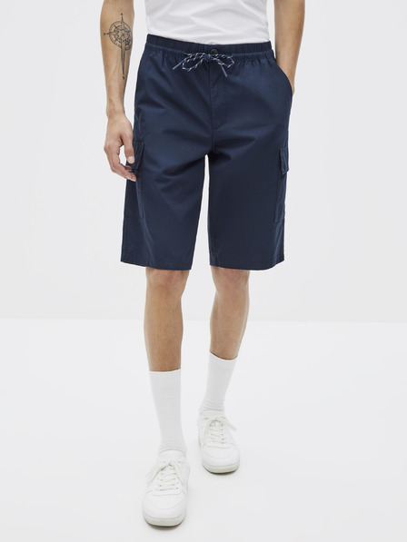 Celio Tmavě modré kraťasy Celio Rolver2Bm
