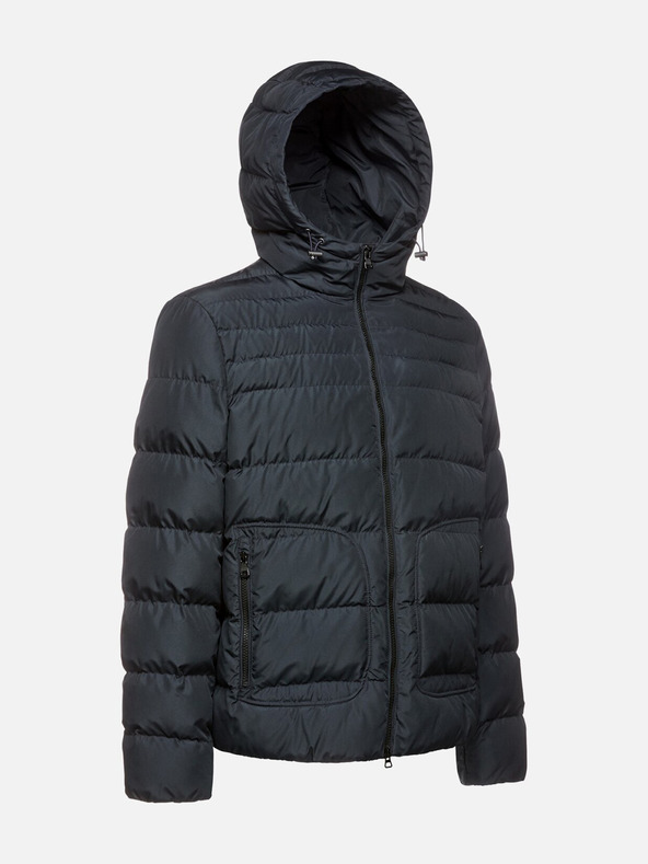 Geox Tmavě modrá pánská bunda Geox Magnete