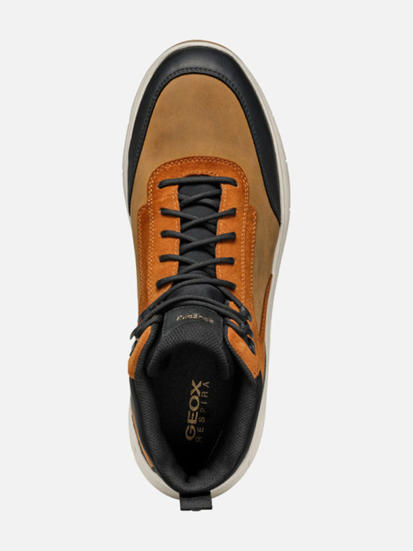 Geox Hnědá pánská kotníková obuv Geox Spherica 4X4 Abx