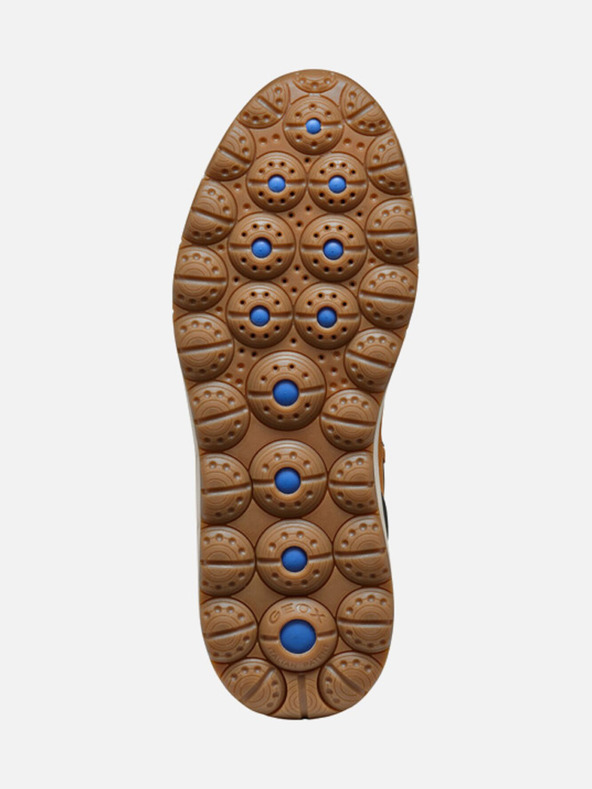 Geox Hnědá pánská kotníková obuv Geox Spherica 4X4 Abx