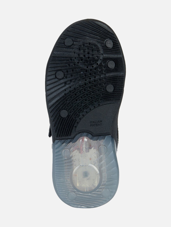 Geox Černé chlapecké tenisky Geox Grayjay