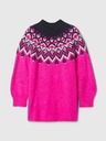 GAP Baby svetrové šaty Fair Isle