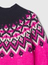GAP Baby svetrové šaty Fair Isle
