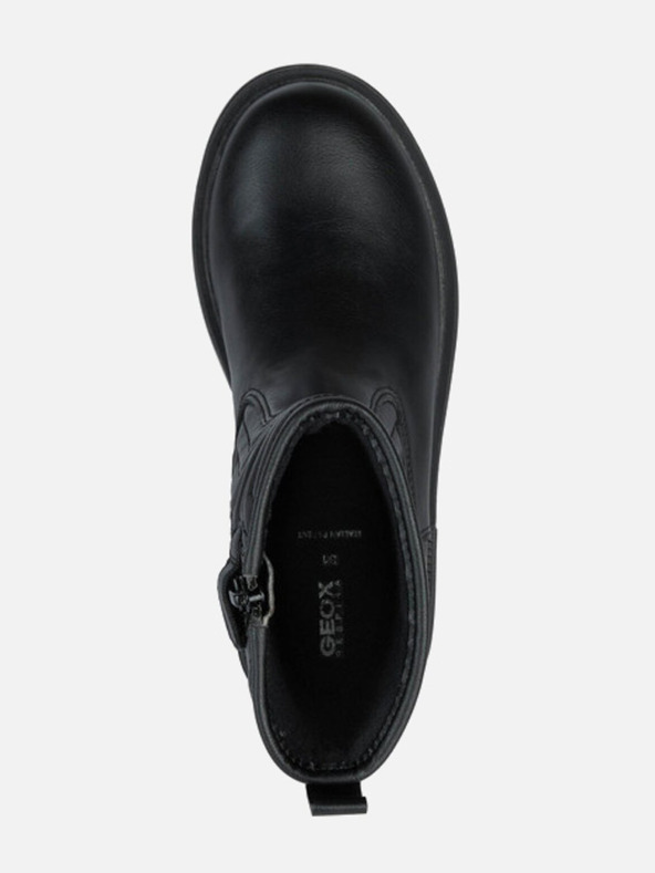 Geox Černá dívčí kotníková obuv Geox Eclair