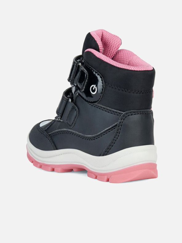 Geox Černá dívčí kotníková obuv Geox Flanfil ABX