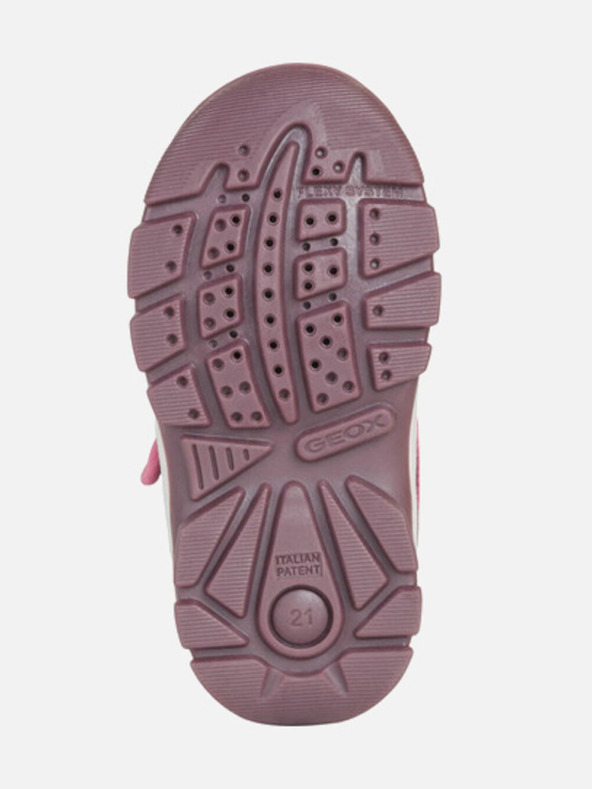 Geox Růžová dívčí kotníková obuv Geox Flanfil ABX