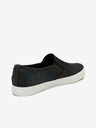 Lee Cooper Černé pánské slip on tenisky Lee Cooper