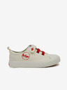 Lee Cooper Červeno-krémové dětské tenisky Lee Cooper