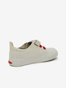 Lee Cooper Červeno-krémové dětské tenisky Lee Cooper